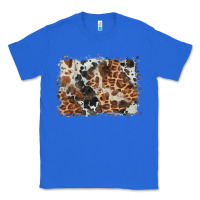 True Royal cowhide leopard background Classic Tee - BarkalooDesign