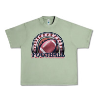 Oil Green football rainbow Urban Heavy Tee - JahusDesignShop