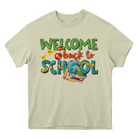 Mossy welcome back to school Heavy Core Tee - texasbilliewilder
