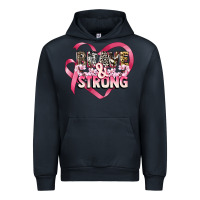 Navy brave and strong cancer awareness Urban Hoodie - CowGirlArtShop