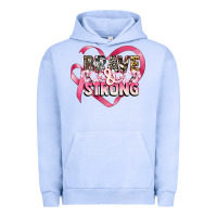 Brave And Strong Cancer Awareness Urban Hoodie | Teevron