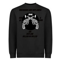Black Guns - When guns are outlawed I'll be outlaw Heavyweight Sweatshirt - Bettercallsaul