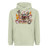 Matcha 100 of days runs Heavyweight Hoodie - SublimationCraftShop