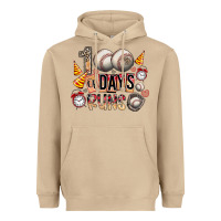 Mushroom 100 of days runs Heavyweight Hoodie - SublimationCraftShop