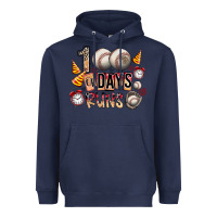 Navy 100 of days runs Heavyweight Hoodie - SublimationCraftShop