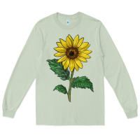Matcha Sunray yellow sunflower Long Sleeve Tee - LillyAllenDesigns