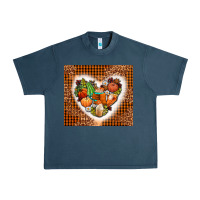 Midnight Navy western fall heart Urban Heavy Tee - AdoDesignShop