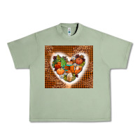 Oil Green western fall heart Urban Heavy Tee - AdoDesignShop