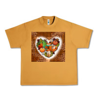Peanut Butter western fall heart Urban Heavy Tee - AdoDesignShop