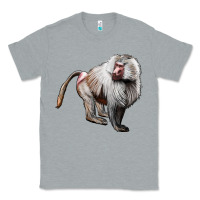 Heather Grey baboon Classic Tee - LillyAllenDesigns
