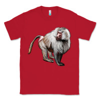 Red baboon Classic Tee - LillyAllenDesigns