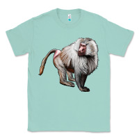 Seafoam baboon Classic Tee - LillyAllenDesigns