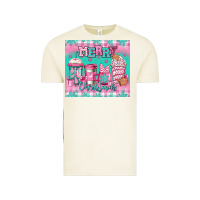 Vintage Arctic merry Christmas pink coffee Vintage Tee - Jasminsmagicworld