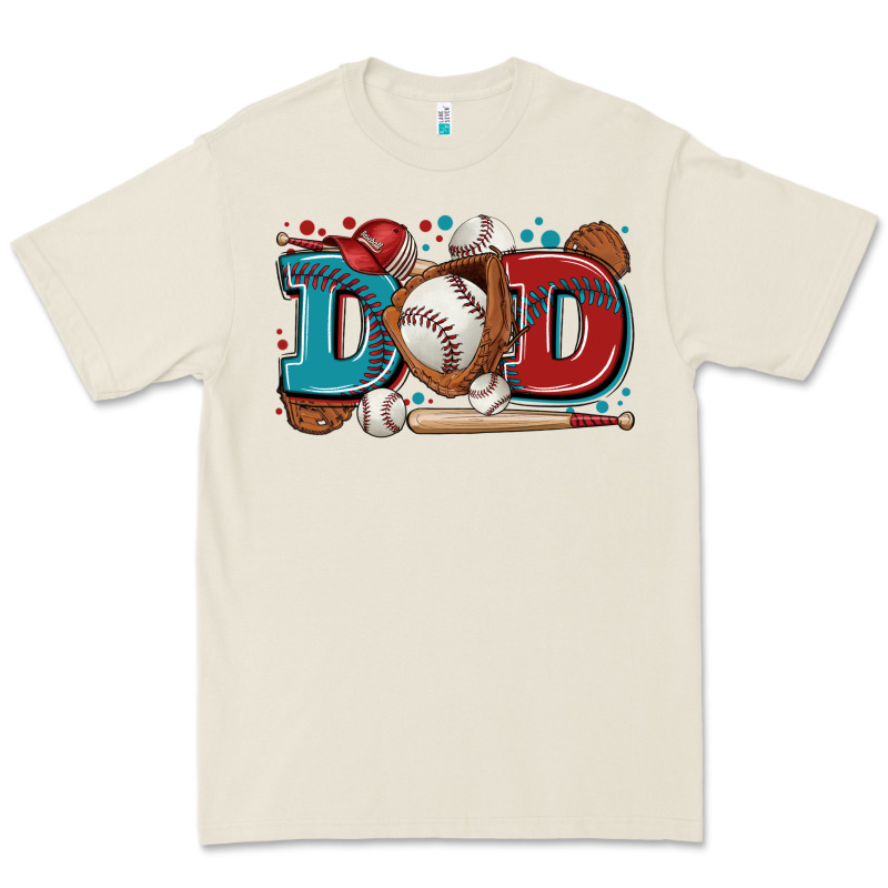 Dad Baseball Premium Tee by Zillion Design Studio | Teevron