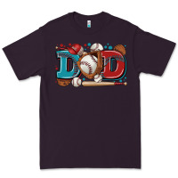 Plum dad baseball Premium Tee - Zillion Design Studio