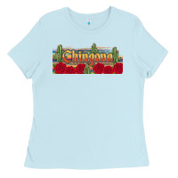 Baby Blue chingona Ladies Tee - JahusDesignShop