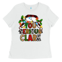 White you serious clark Ladies Tee - Zillion Design Studio