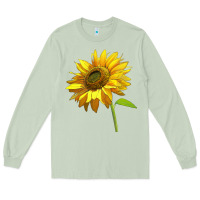 Matcha sunflower Long Sleeve Tee - LillyAllenDesigns