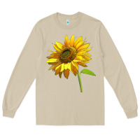 Mushroom sunflower Long Sleeve Tee - LillyAllenDesigns