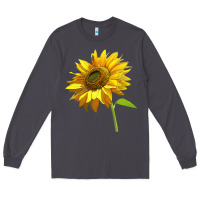 Smoke sunflower Long Sleeve Tee - LillyAllenDesigns
