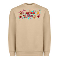 Mushroom love vibes and valentines Heavyweight Sweatshirt - AdoDesignShop
