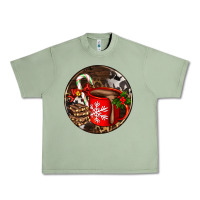 Oil Green Christmas hot chocolate and chocolate Urban Heavy Tee - AdoDesignShop