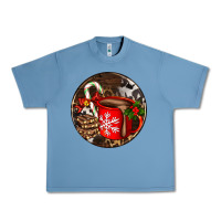 Pebble Blue Christmas hot chocolate and chocolate Urban Heavy Tee - AdoDesignShop