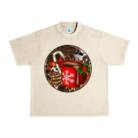 Sandshell Christmas hot chocolate and chocolate Urban Heavy Tee - AdoDesignShop