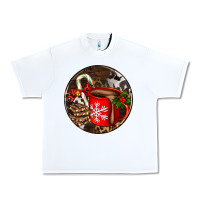 White Christmas hot chocolate and chocolate Urban Heavy Tee - AdoDesignShop