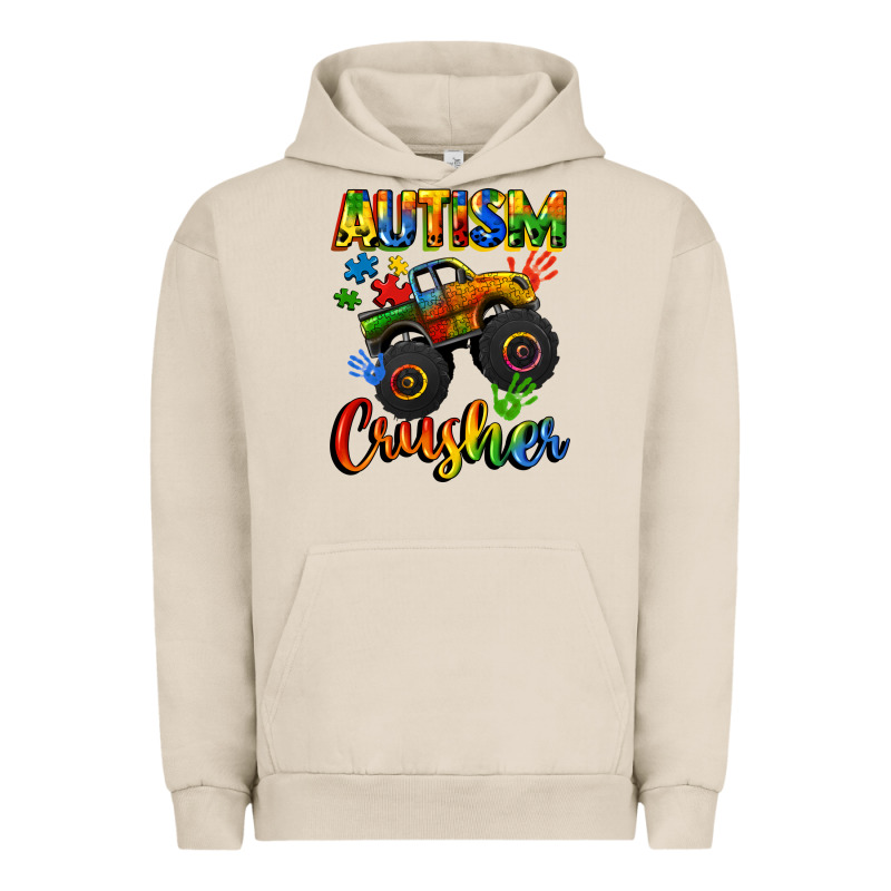 Autism Crusher Urban Hoodie by CowGirlArtShop | Teevron
