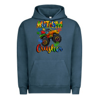 Pigment Midnight Navy autism crusher Urban Hoodie - CowGirlArtShop