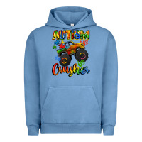 Pigment Pebble Blue autism crusher Urban Hoodie - CowGirlArtShop