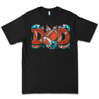 Black dad American football Premium Tee - Zillion Design Studio