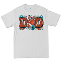 Dove Grey dad American football Premium Tee - Zillion Design Studio