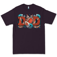 Plum dad American football Premium Tee - Zillion Design Studio