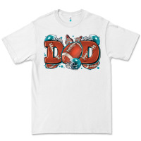 White dad American football Premium Tee - Zillion Design Studio