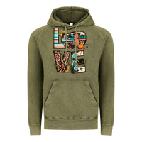 Vintage Olive love camp Vintage Hoodie - JahusDesignShop