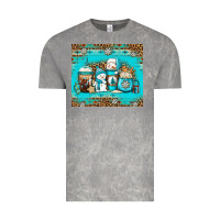 Cloud Rock winter snowman coffee Vintage Tee - Jasminsmagicworld