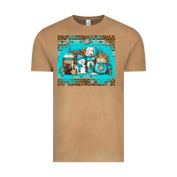 Vintage Camel winter snowman coffee Vintage Tee - Jasminsmagicworld