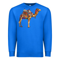 True Royal camel with colorful saddle Premium Sweatshirt - BarkalooDesign