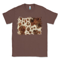 Chestnut cowhide background Classic Tee - BarkalooDesign