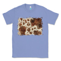 Colony Blue cowhide background Classic Tee - BarkalooDesign