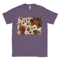 Lavender cowhide background Classic Tee - BarkalooDesign