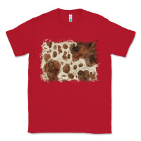 Red cowhide background Classic Tee - BarkalooDesign