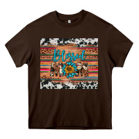 Chocolate Brown blessed mom Heavy Core Tee - Artiststas
