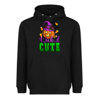 Black Wicked cute Heavyweight Hoodie - Artiststas