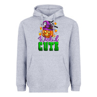 Heather Grey Wicked cute Heavyweight Hoodie - Artiststas