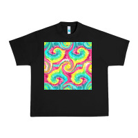 Black Tie Dye Seamless Pattern Urban Heavy Tee - BundleAndBundleShop