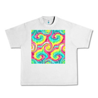 Lunar Rock Tie Dye Seamless Pattern Urban Heavy Tee - BundleAndBundleShop