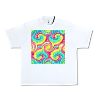 White Tie Dye Seamless Pattern Urban Heavy Tee - BundleAndBundleShop